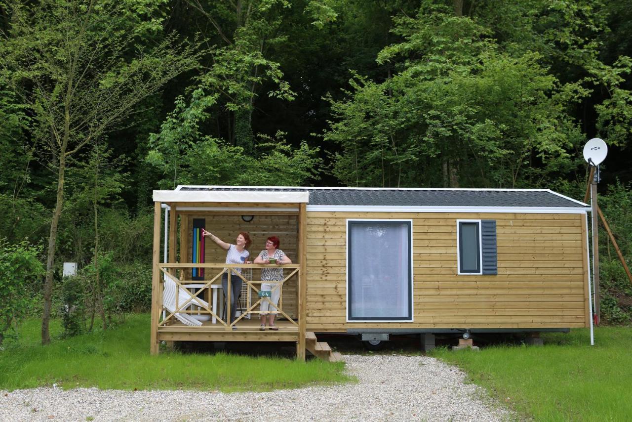 Camping Le Val De Trie Behen Экстерьер фото