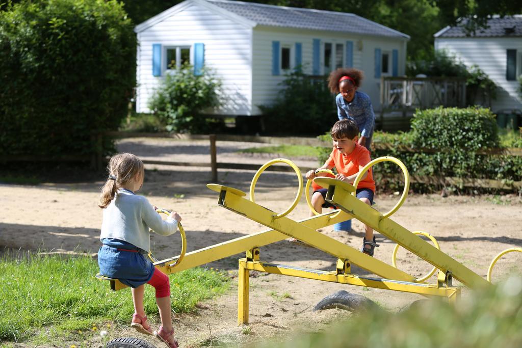 Camping Le Val De Trie Behen Экстерьер фото