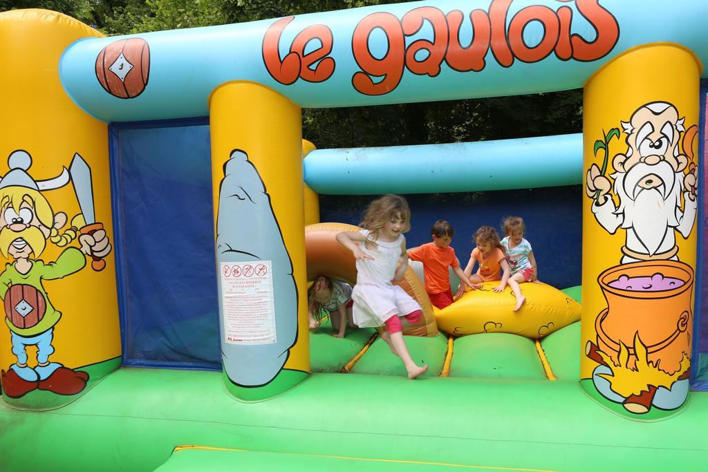 Camping Le Val De Trie Behen Экстерьер фото