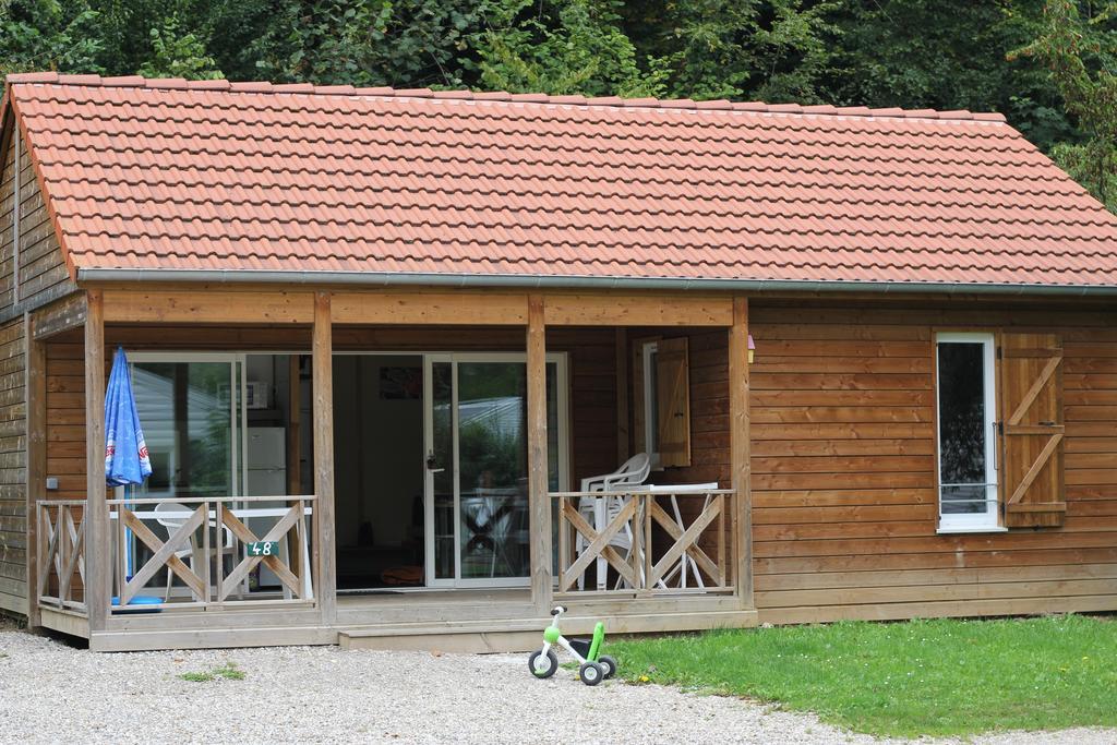 Camping Le Val De Trie Behen Экстерьер фото